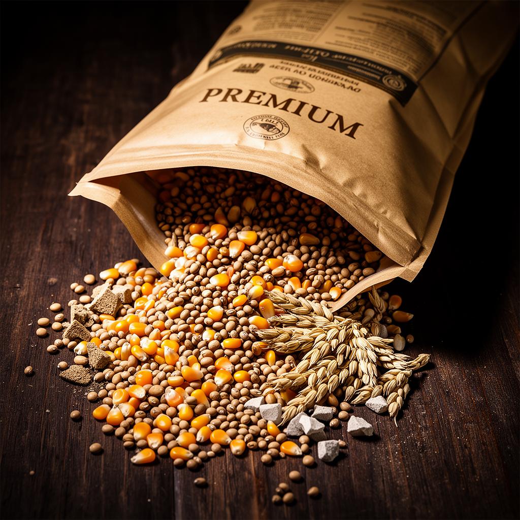 Premium feed grains